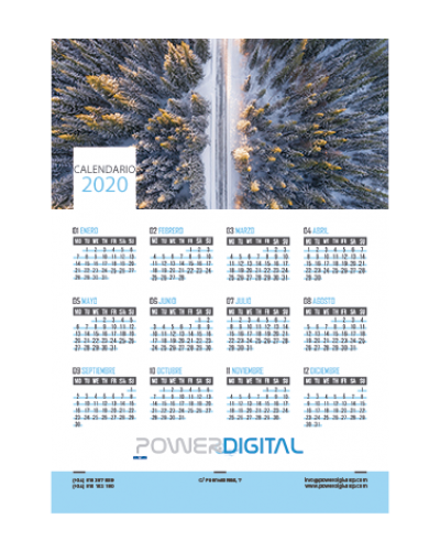 calendario-pared-power